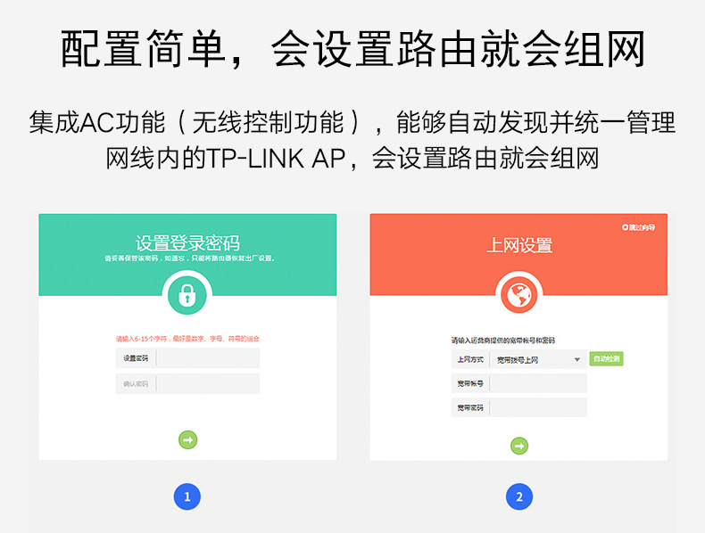TP-LINK TL-R479GP-AC全千兆有线路由器8口PoE供电AP管理