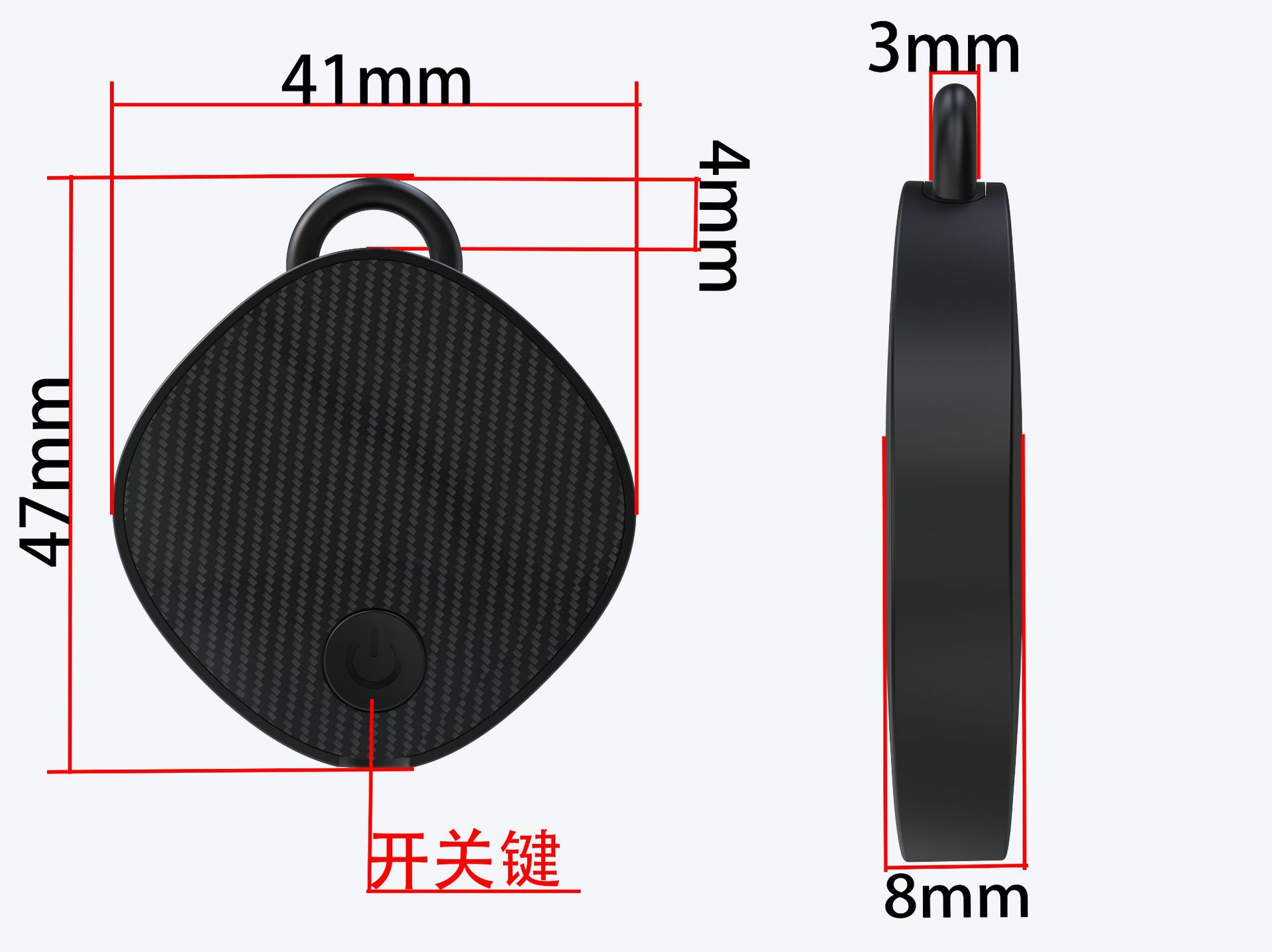 苹果专用查找AirTag全球定位器老人儿童防走失神器宠物追