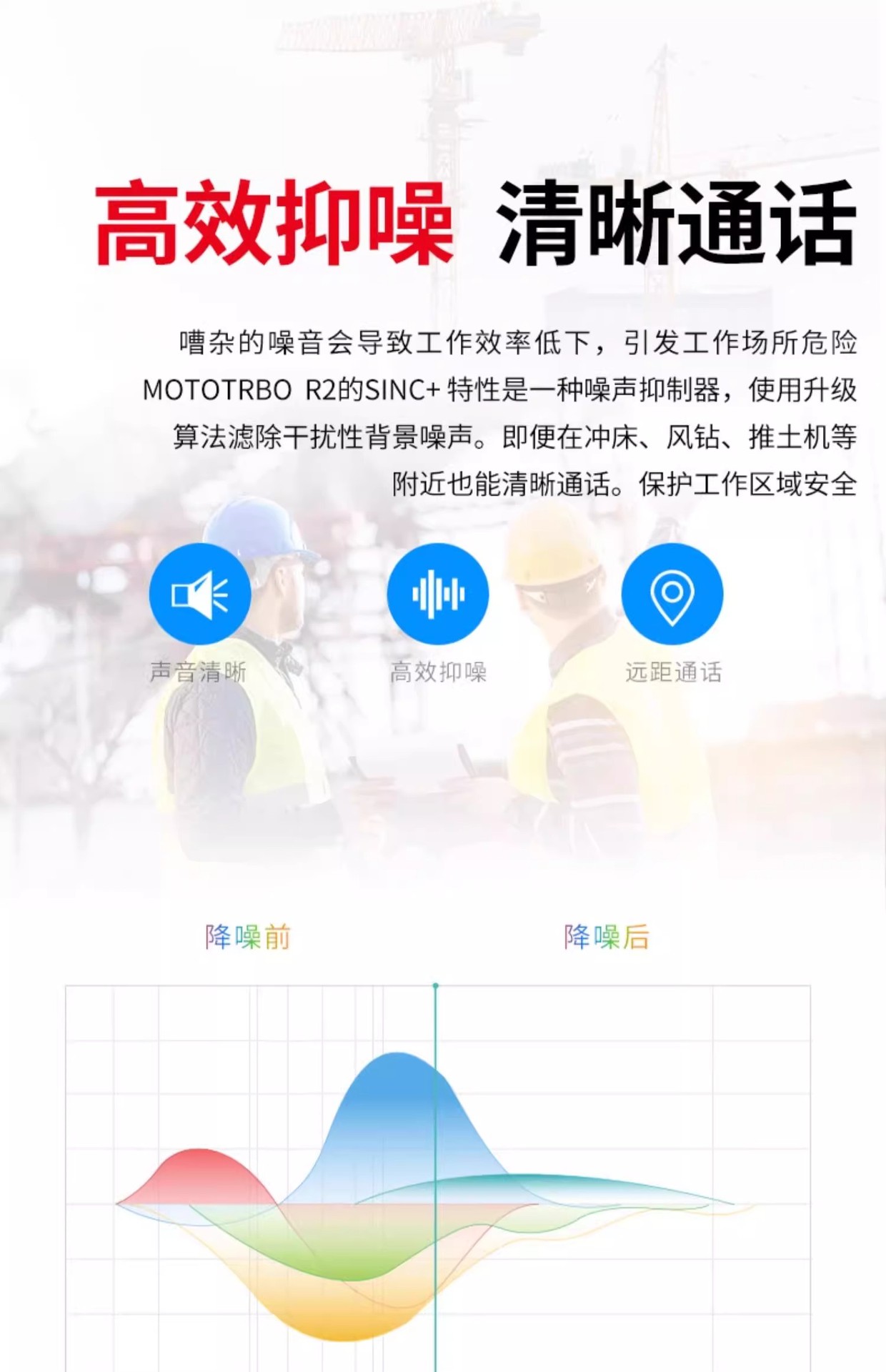 摩托罗拉数字对讲机R2户外小型手持对讲酒店物业商场便携